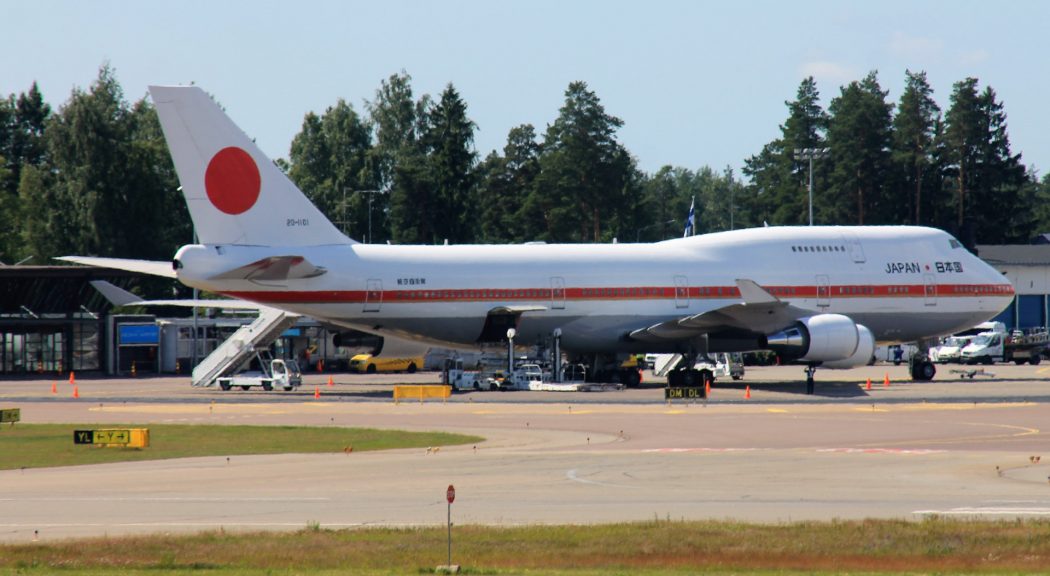 Japani Air Force One Boeing 747