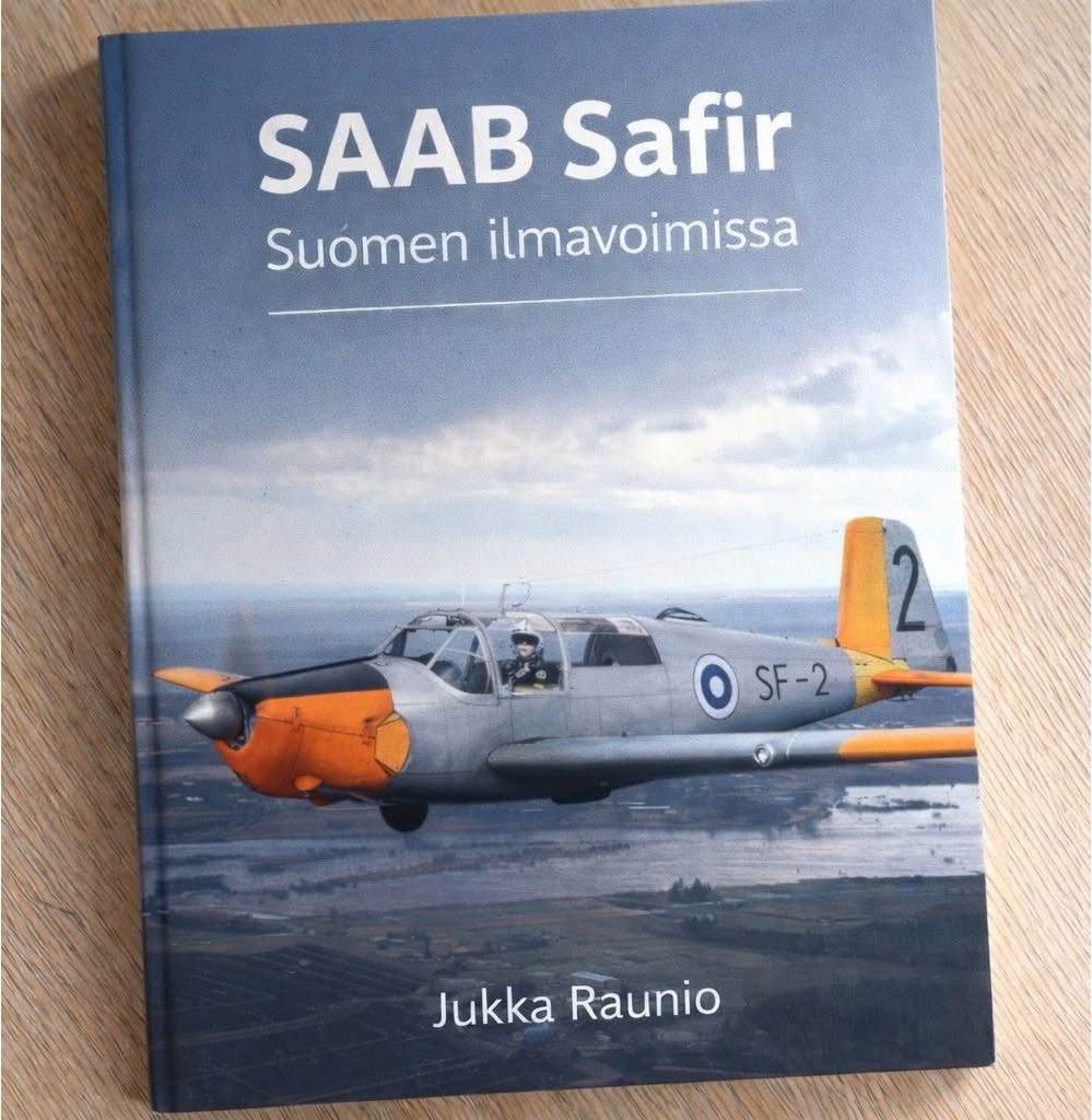 Saab Safir, kirjailija Jukka Raunio